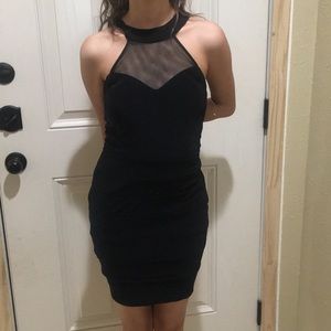 Crystal Doll Evening Black Dress Size 11